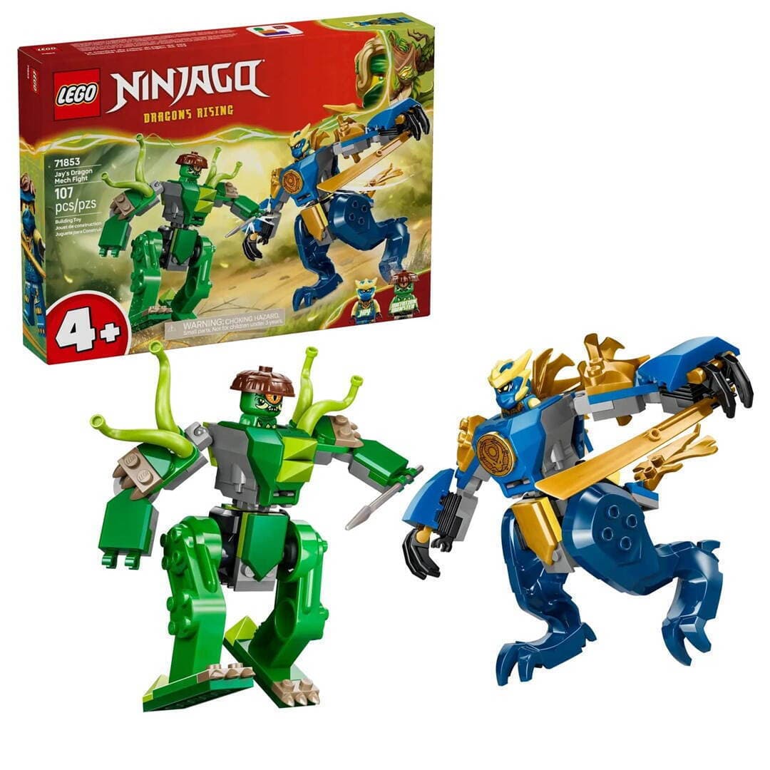 LEGO Ninjago Jay's Dragon Mech Fight για 4+ Ετών 107τμχ 71853 2