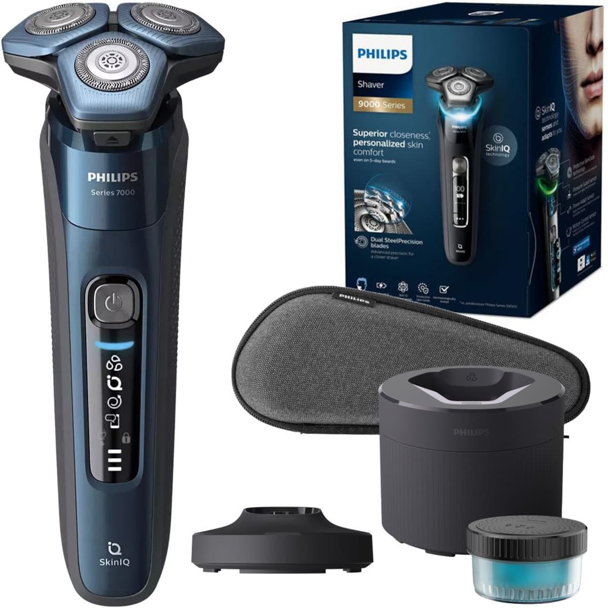 Philips Series 7000 S7882/55 Περιστρεφόμενη Ξυριστική Μηχανή Προσώπου Επαναφορτιζόμενη 8