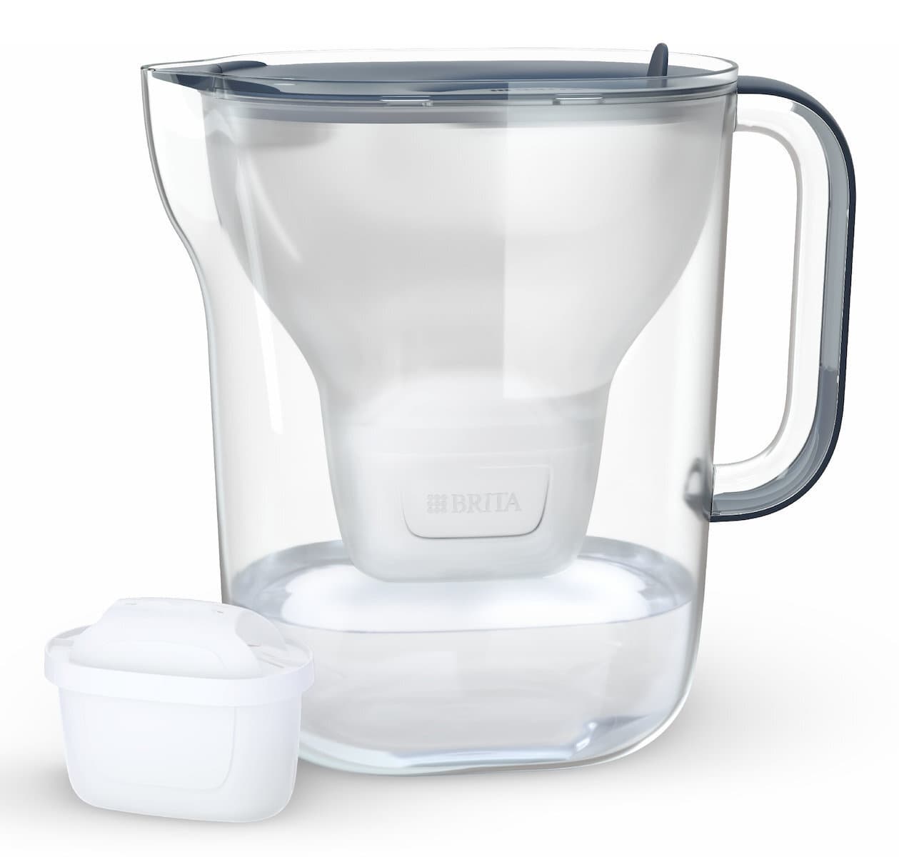 Brita Style Essential Xl Blue + Mx Pro Pure Κανάτα Σερβιρίσματος Πλαστική με Φίλτρο 2300ml 6