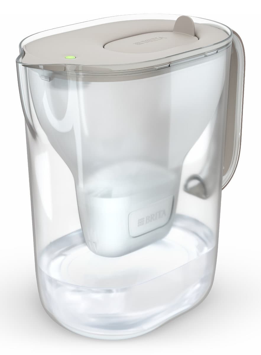 Brita Style Essential Xl Sandy + Mx Pro Pure Κανάτα Σερβιρίσματος Πλαστική με Φίλτρο 3600ml 7