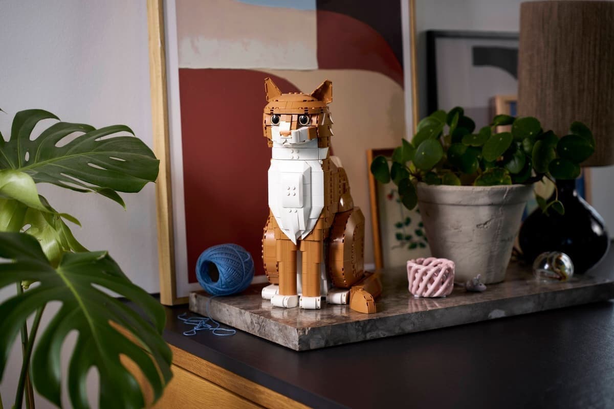 LEGO Ideas Orange Cat για 18+ Ετών 1755τμχ 21376 3