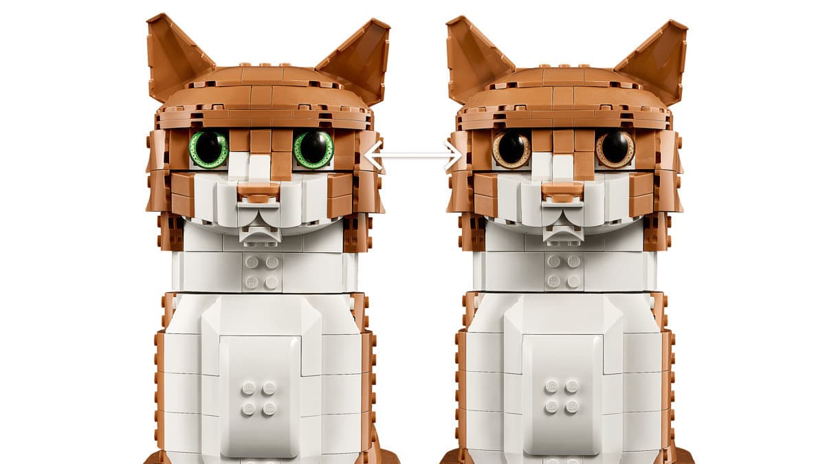 LEGO Ideas Orange Cat για 18+ Ετών 1755τμχ 21376 7