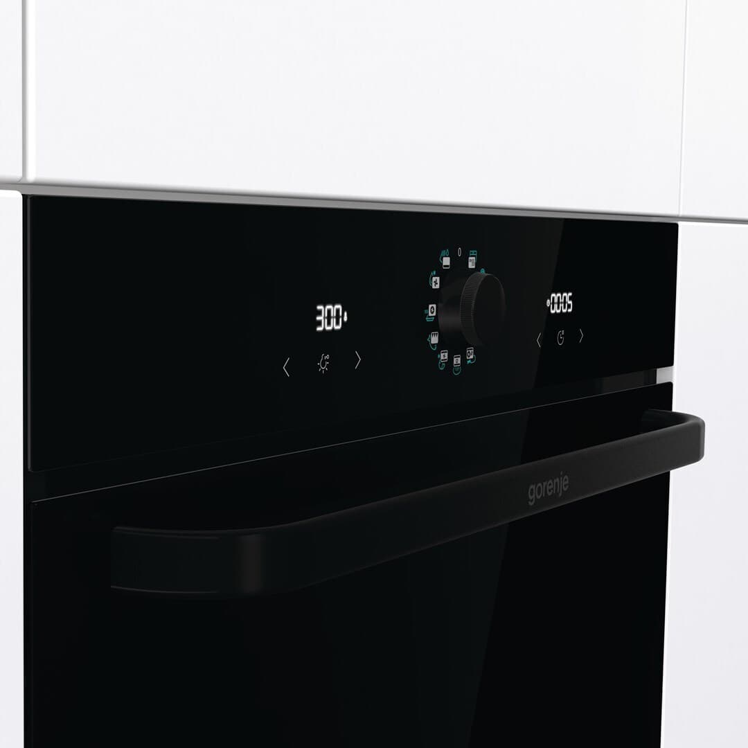 Gorenje BOS67371SYB Φούρνος άνω Πάγκου 77lt Π59.5εκ. Μαύρος