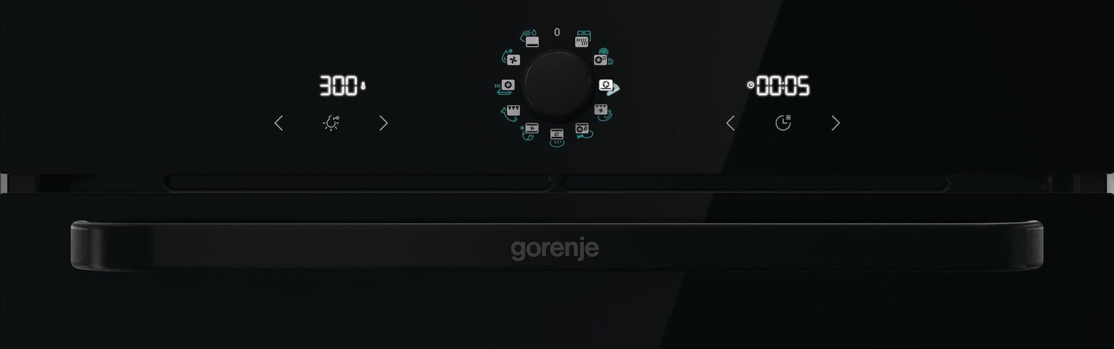 Gorenje BOS67371SYB Φούρνος άνω Πάγκου 77lt Π59.5εκ. Μαύρος 3