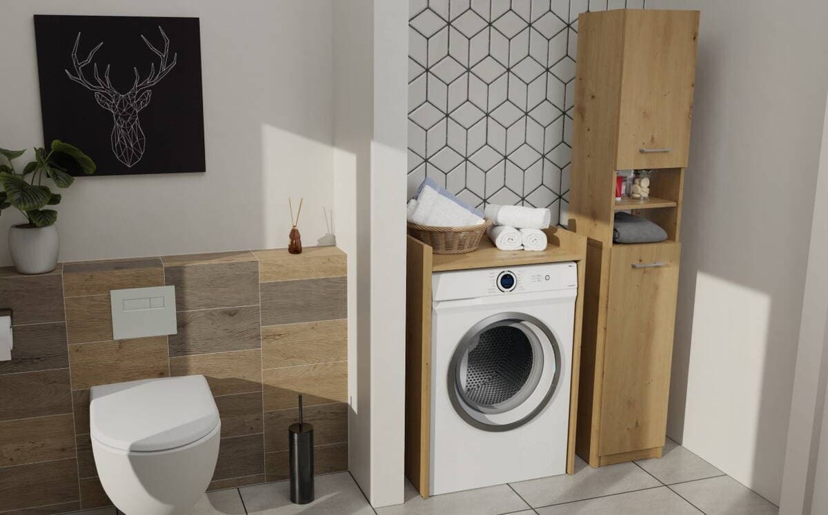 Washing Machine Cabinet Pola Np Artisan 7