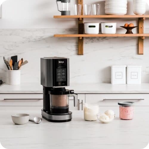 Ninja CREAMi Ice Cream & Frozen Dessert Maker Παγωτομηχανή 2x473ml Black / Silver 11