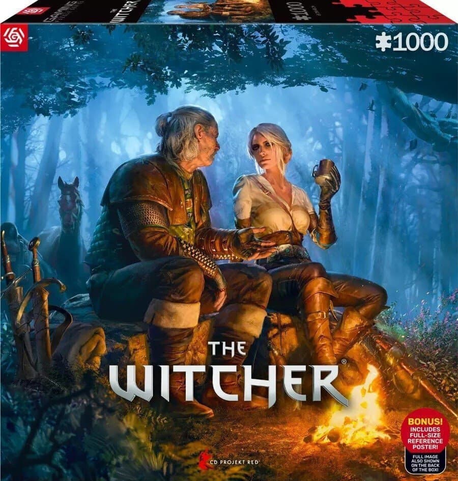 The Witcher (wiedźmin) Journey Of Ciri Puzzle 2D 1000pcs