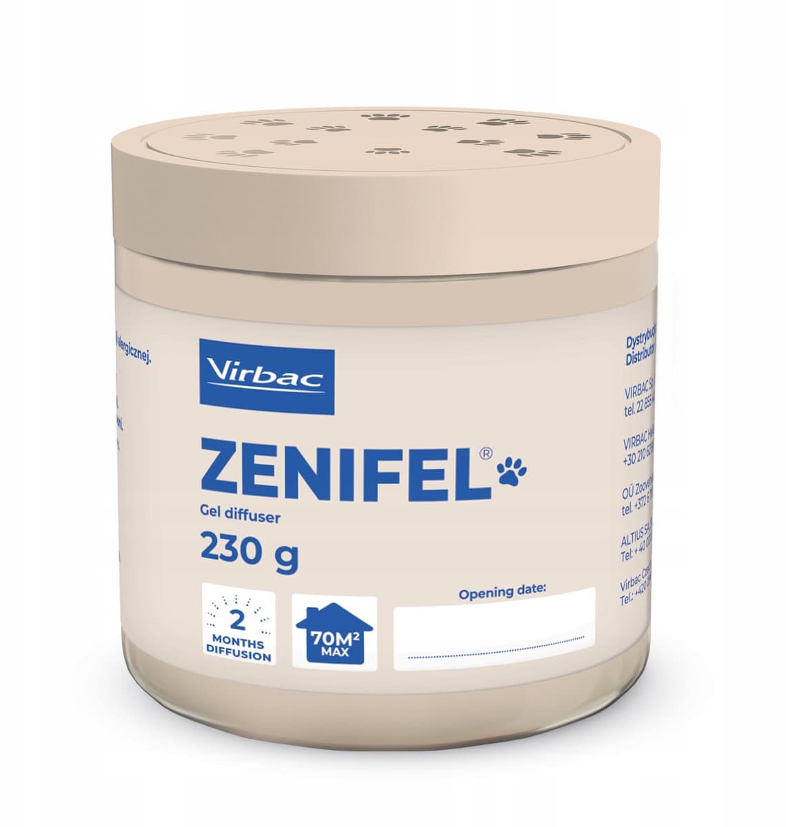 Gel Diffuser για το Στρες στις Γάτες 230gr 2