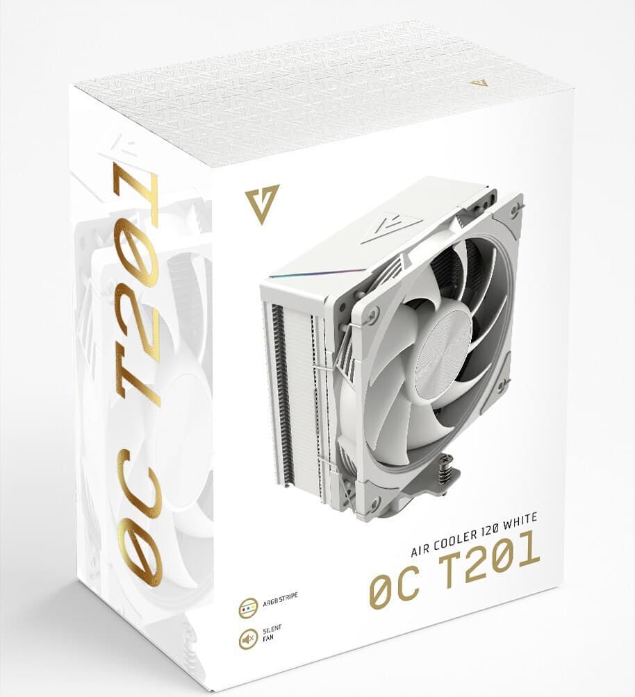 Modecom Volcano 0C T201 Ψύκτρα Επεξεργαστή για Socket AM4/AM5/1200/1700 Λευκή 2