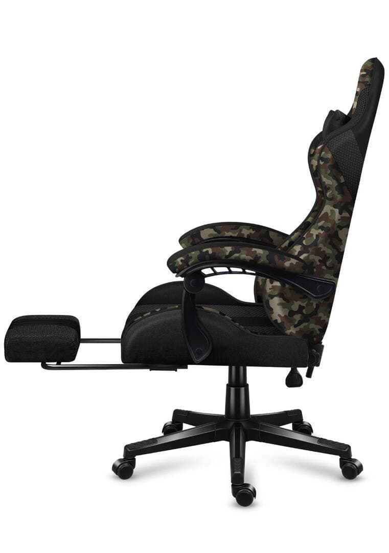Huzaro Force 4.7 Καρέκλα Gaming Δερματίνης με Υποπόδιο Camo 6