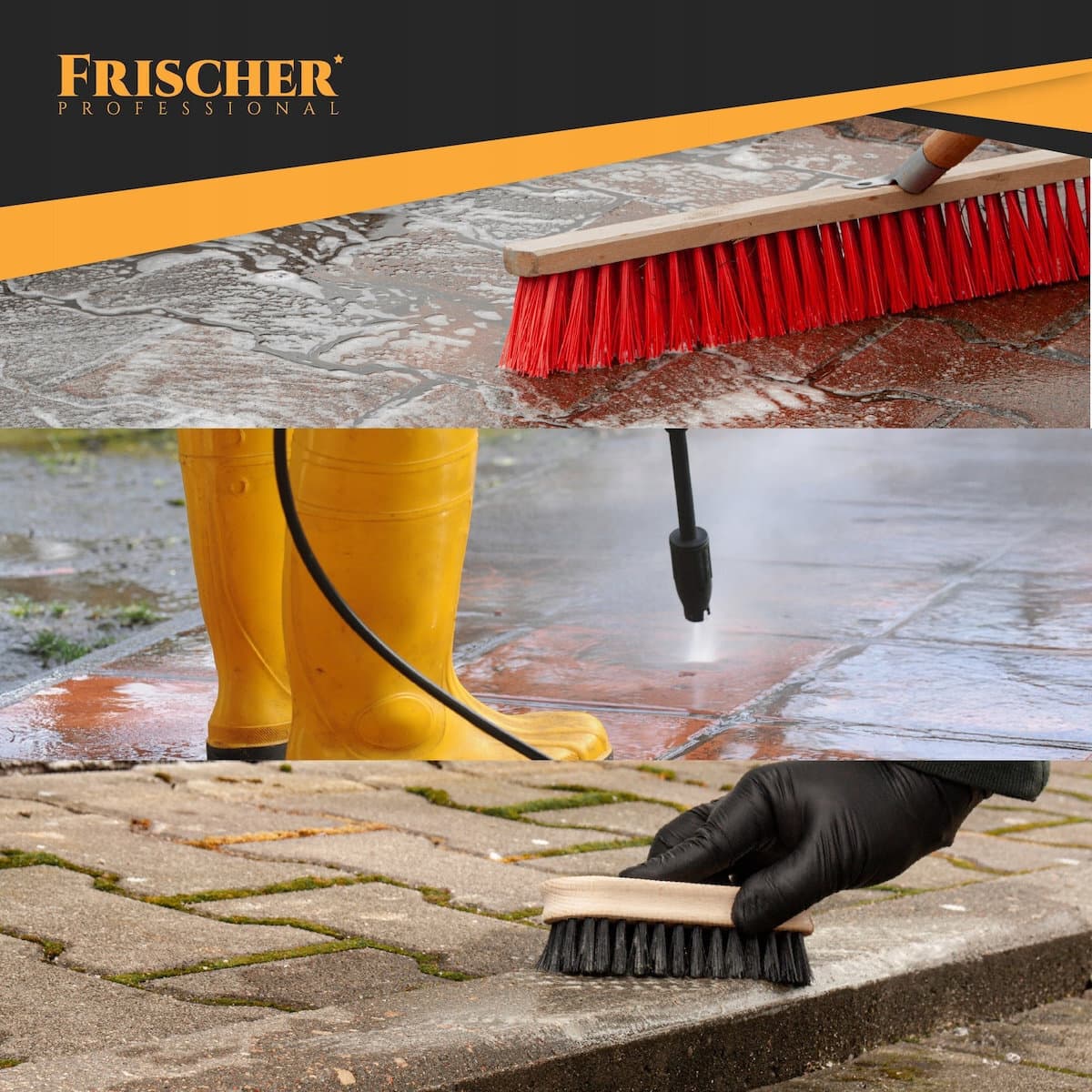 Frischer Concentrate Cleaning Paving Stones Stone Frischer 1000 Ml 4