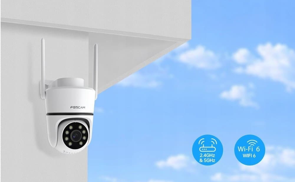 Foscam PD5 IP Κάμερα Παρακολούθησης Wi-Fi Full HD+ 5MP Αδιάβροχη 4
