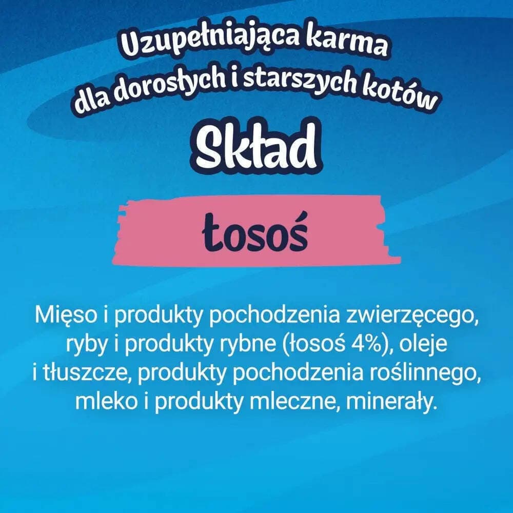 Felix Λιχουδιές με Σολομό για Ενήλικες Γάτες 10gr 8