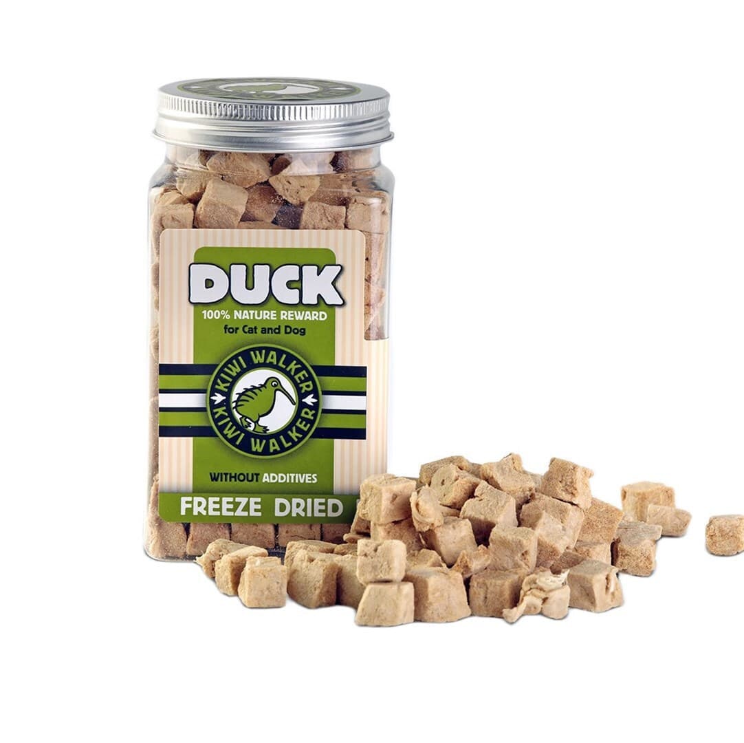 Kiwi Walker Λιχουδιές με Πάπια για Ενήλικες Γάτες 80gr 3