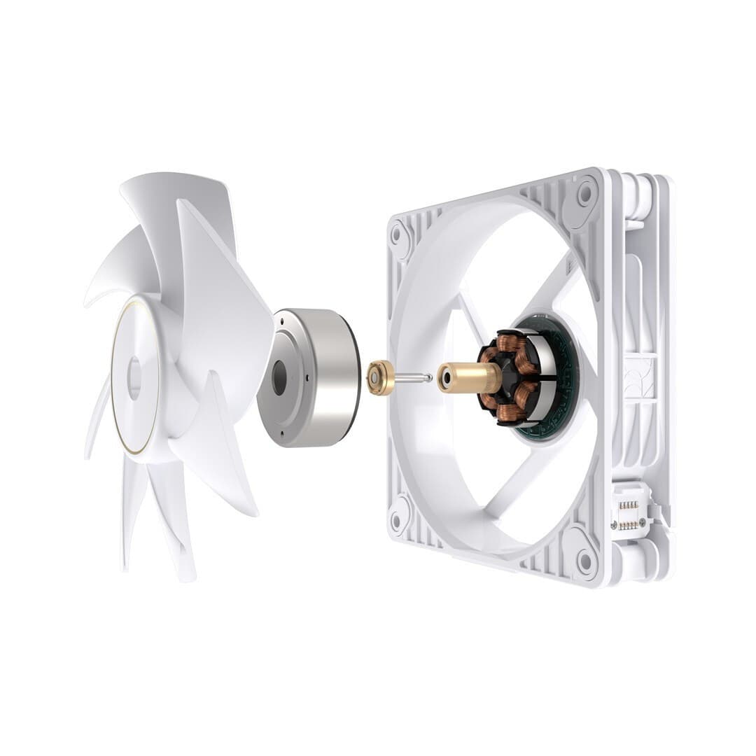 Asus ProArt PF120 Case Fan (3000rpm / 104.8cfm) Χωρίς Led Φωτισμό Λευκό 7