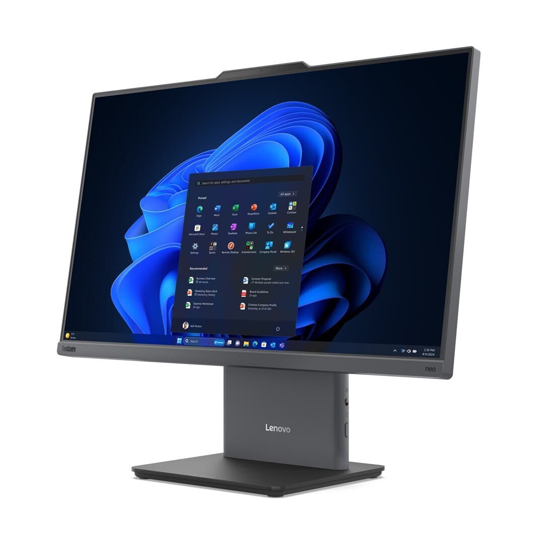 Lenovo ThinkCentre neo 50a 24 Gen 5 23.8" Touch (i7-13620H/16GB/512GB SSD/FHD/W11 Pro) Luna Grey International English 5