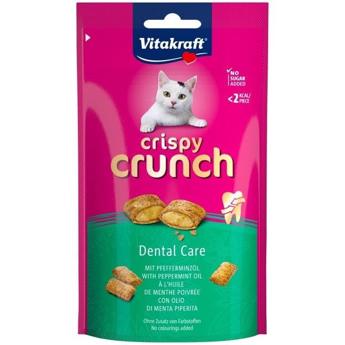 Vitakraft Crispy Crunch Dental Przysmak Kot 60g 2