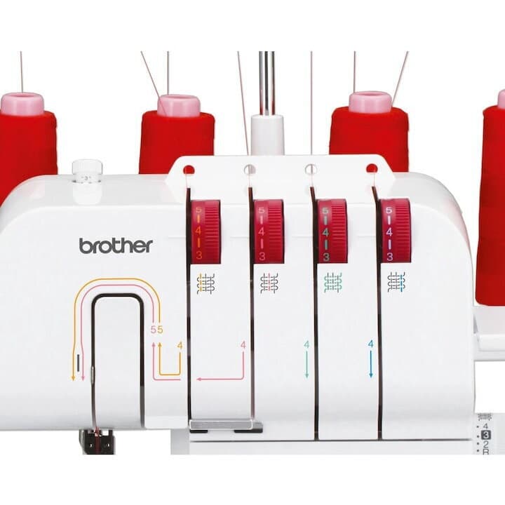 Brother Οικιακή Ραπτομηχανή Overlock M343d Λευκή M343D 4