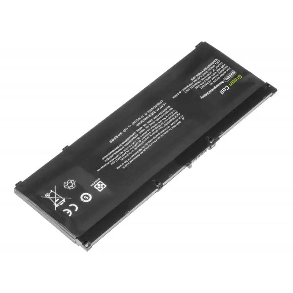 Green Cell Συμβατή Μπαταρία για HP Omen / Pavilion 15-CE004NW/15-CE008NW/15-CE010NW με 3500mAh HP187 3