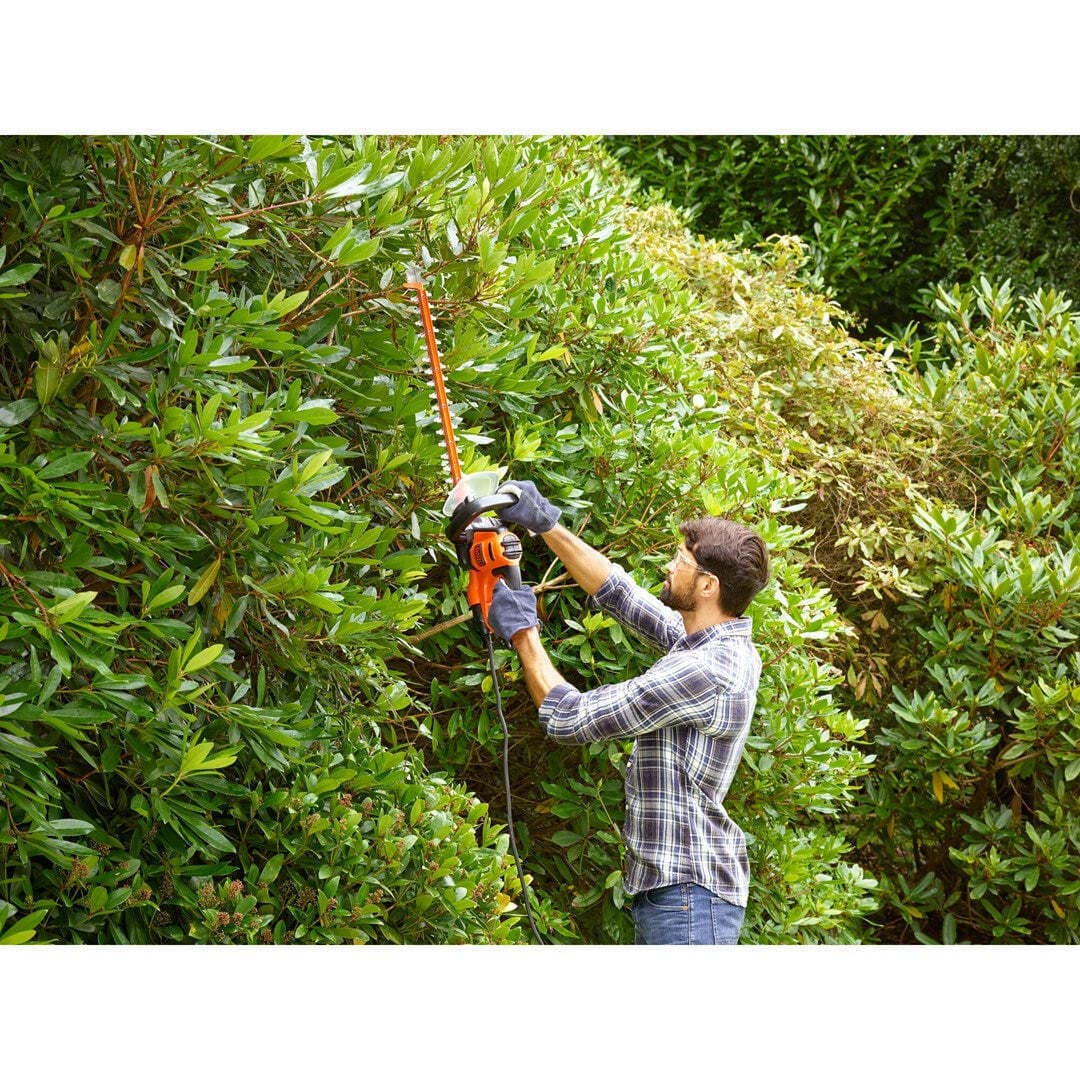 Black & Decker BEHTS401 Ηλεκτρικό Μπορντουροψάλιδο 500W με Μήκος Λάμας 55cm 5