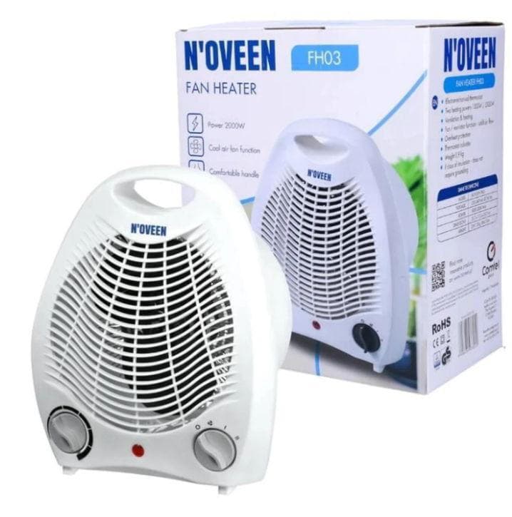 N'Oveen FH-03 Αερόθερμο Δωματίου Δαπέδου 2000W FH03 7