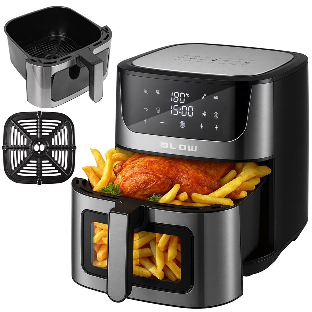 Blow Air Fryer 8lt Μαύρο 44-600 6