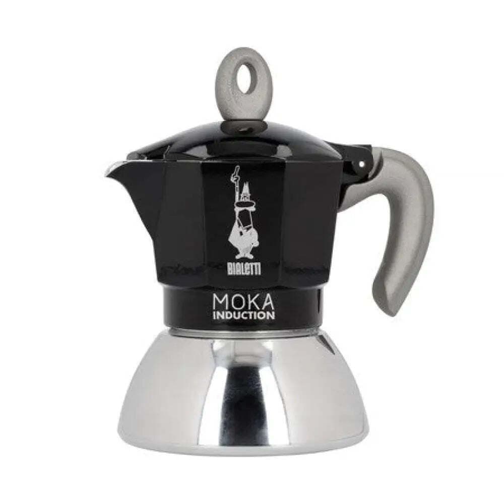 Bialetti Moka Induction Μπρίκι Espresso 2cups Μαύρο 0006932/NP 4