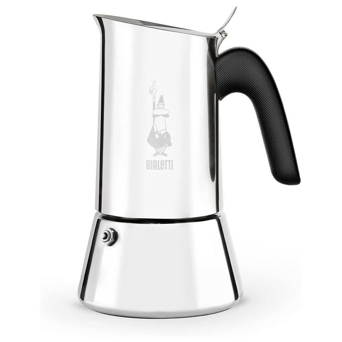 Bialetti New Venus Induction Μπρίκι Espresso 10cups Ασημί 0007256/CNNP 4