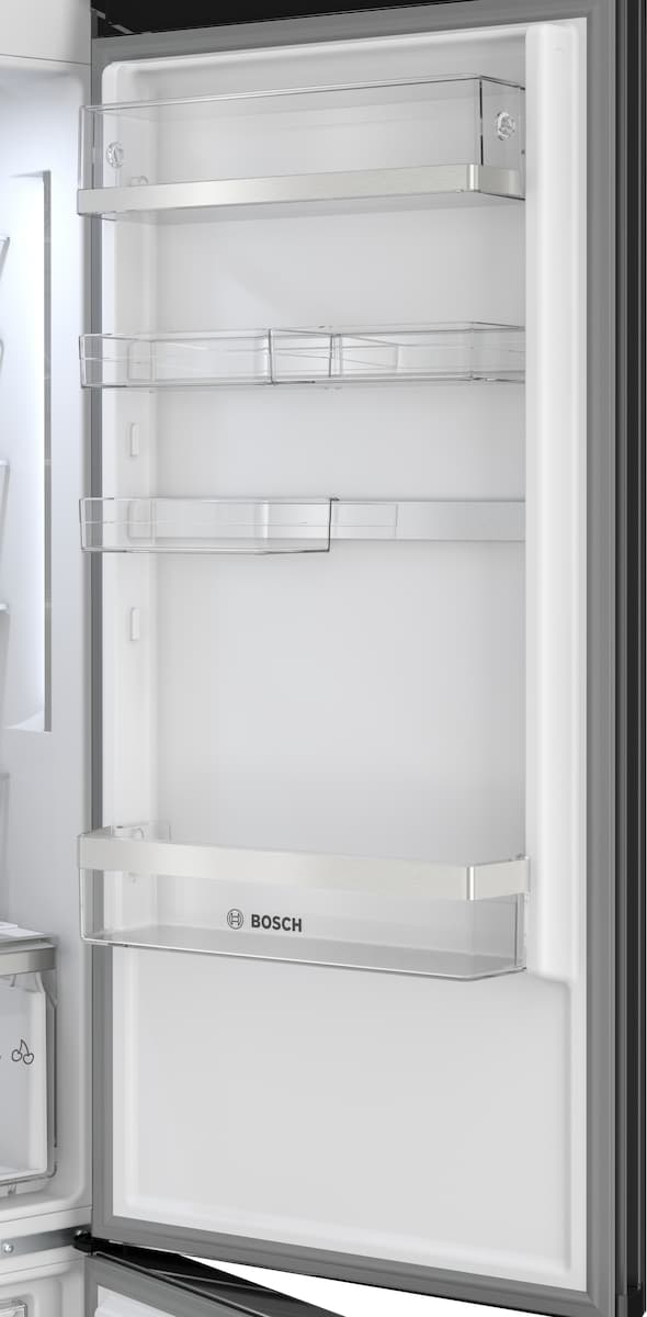 Bosch Ψυγειοκαταψύκτης 363lt Total NoFrost Υ203xΠ60xΒ66.5εκ. Μαύρος KGN39LBCF 11