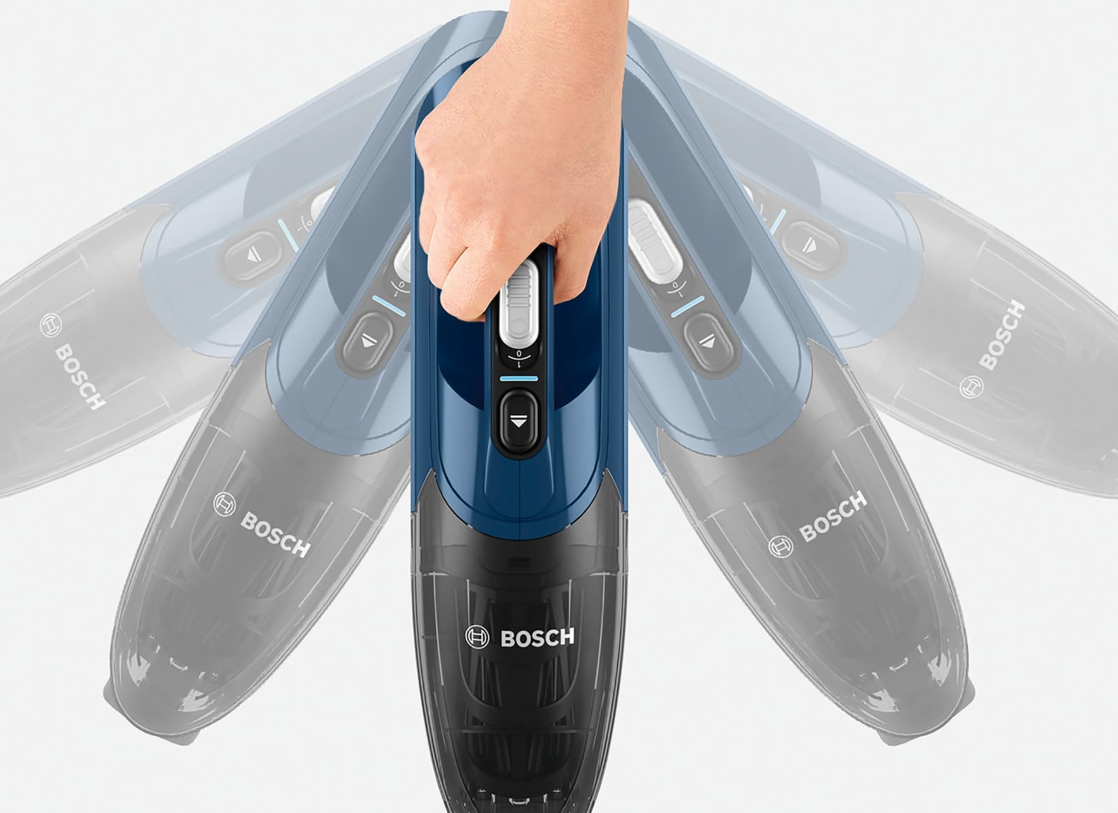Bosch Readyy'y Serie 2 Επαναφορτιζόμενη Σκούπα 2 σε 1 Stick & Χειρός 14.4V Μπλε 11