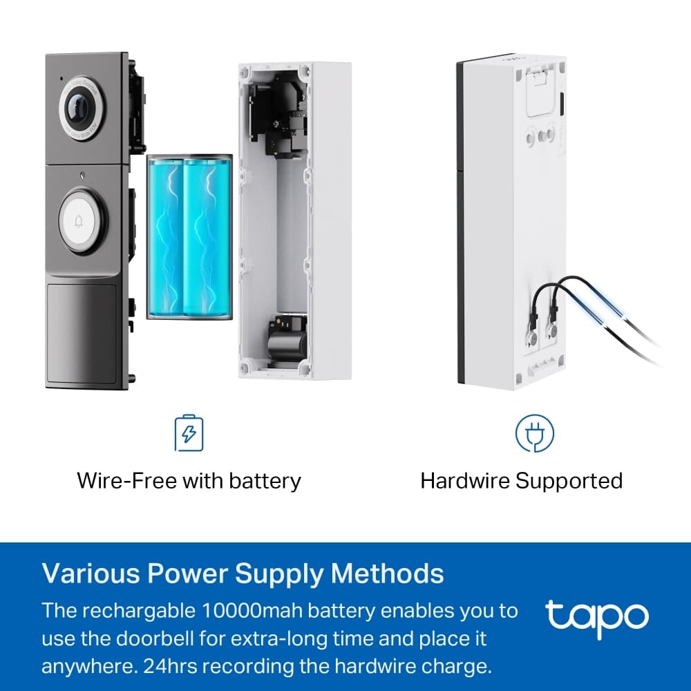Tp-link Tapo Smart Battery Video Doorbell Tapo D235 7