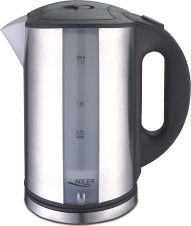 Adler Βραστήρας 1.7lt 2000W Ασημί AD 1216 1