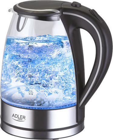 Adler AD-1225 Βραστήρας 1.7lt 2000W Μαύρος 1