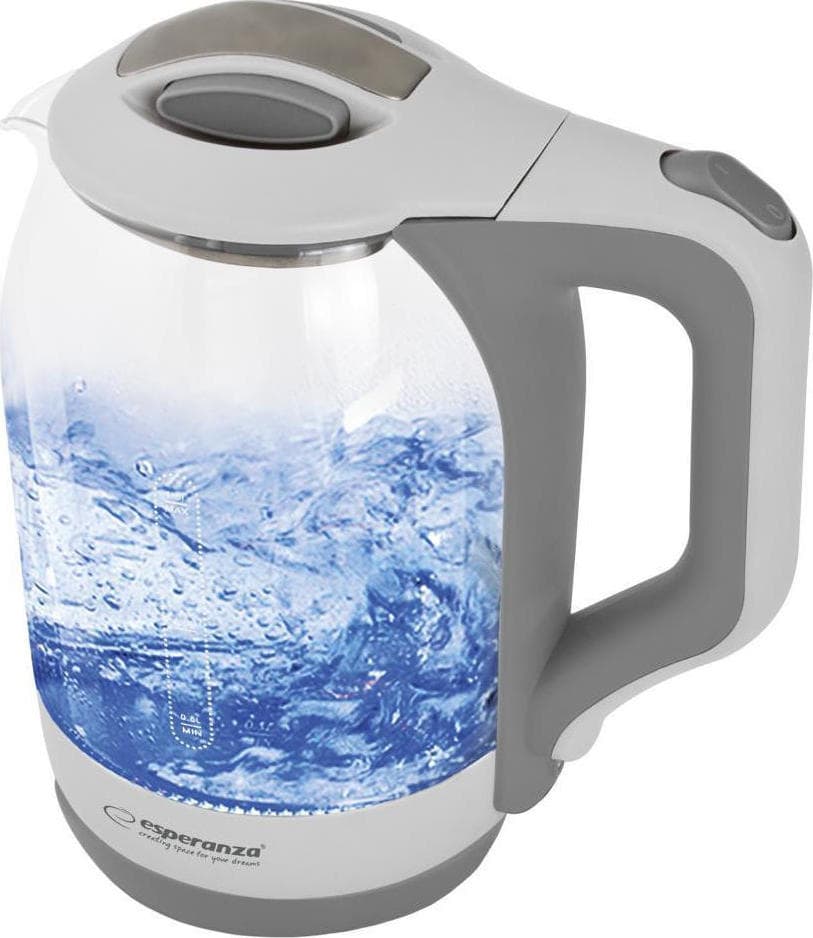 Esperanza Βραστήρας 1.7lt 1500W Λευκός EKK025W 1