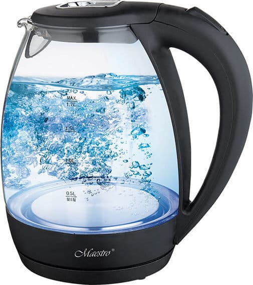 Maestro Βραστήρας 1.7lt 2000W Μαύρος MR-061-BLACK 1