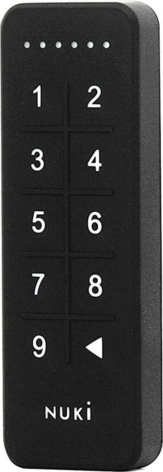 Nuki Keypad Πληκτρολόγιο Συναγερμού σε Μαύρο Χρώμα 220.284