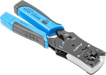 Lanberg Πρέσα Ακροδεκτών Δικτύου RJ12, RJ11, RJ45, RJ10 με Απογυμνωτή NT-0203 1