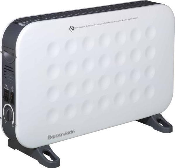 Ravanson CH-9000WT Θερμοπομπός Δαπέδου 2000W 60x38.8cm Λευκός
