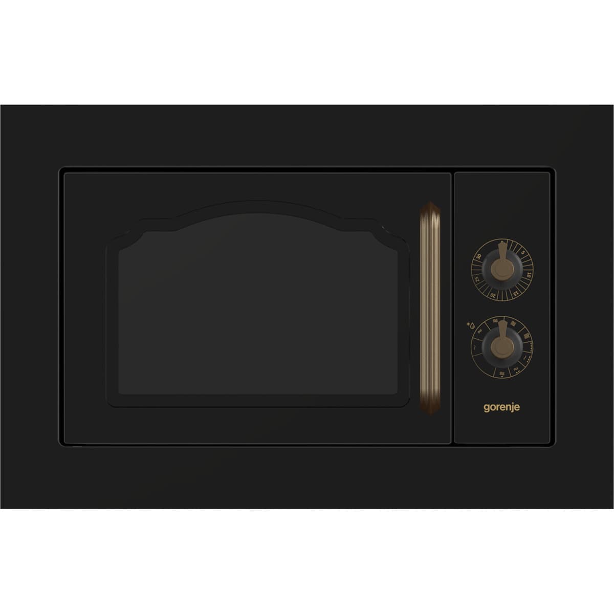Gorenje BM235CLB 567145 Εντοιχιζόμενος Φούρνος Μικροκυμάτων με Grill 23lt Μαύρος