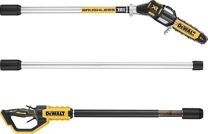 DEWALT DCMPS567N Τηλεσκοπικό Κονταροπρίονο Μπαταρίας 18V Solo Συνολικού Μήκους 200cm και Λάμα 20cm 1