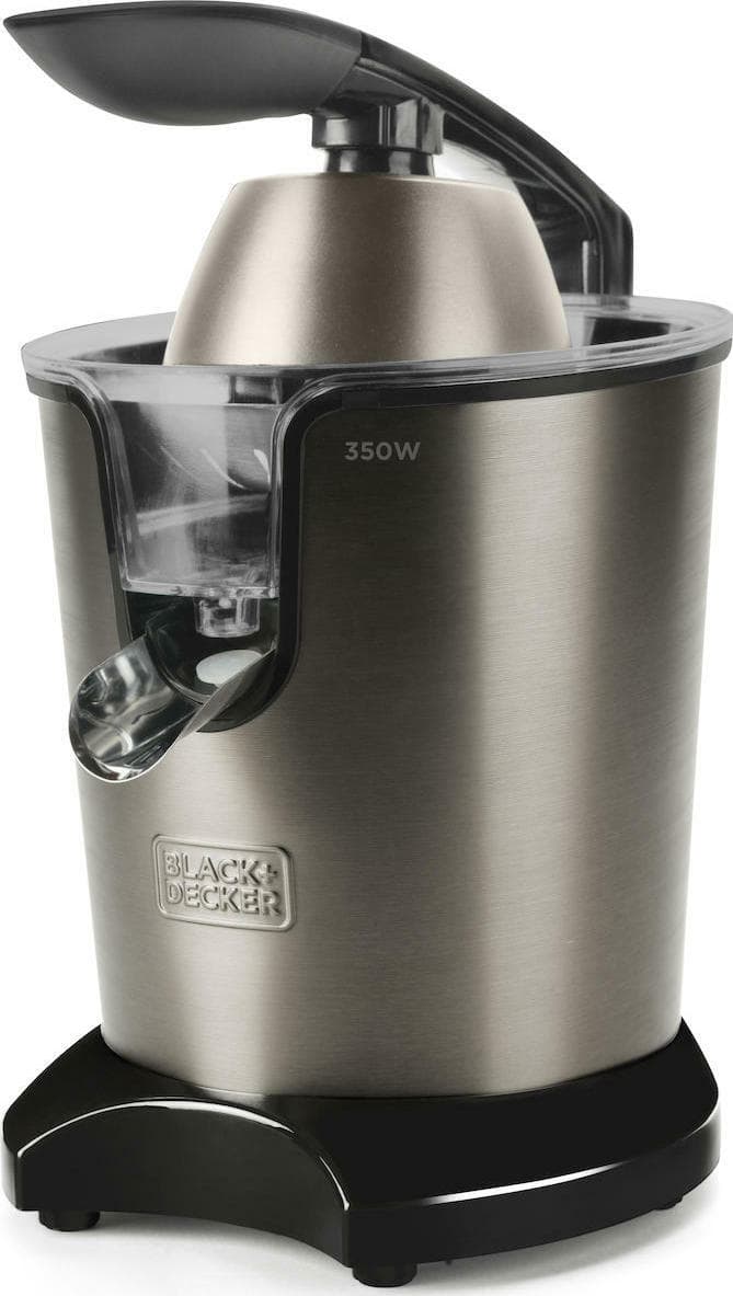 Black & Decker BXCJ350E ES9240080B Ηλεκτρικός Στίφτης 350W με Χωρητικότητα 400ml Inox Ασημί