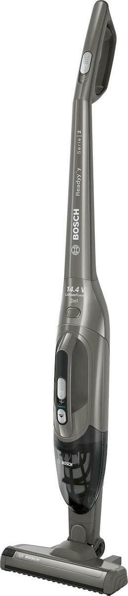 Bosch Readyy'y Serie 2 Επαναφορτιζόμενη Σκούπα 2 σε 1 Stick & Χειρός 14.4V Γκρι
