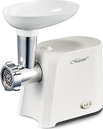 Maestro MR-852 Μηχανή Άλεσης Κιμά / Ντομάτας 1000W Λευκή