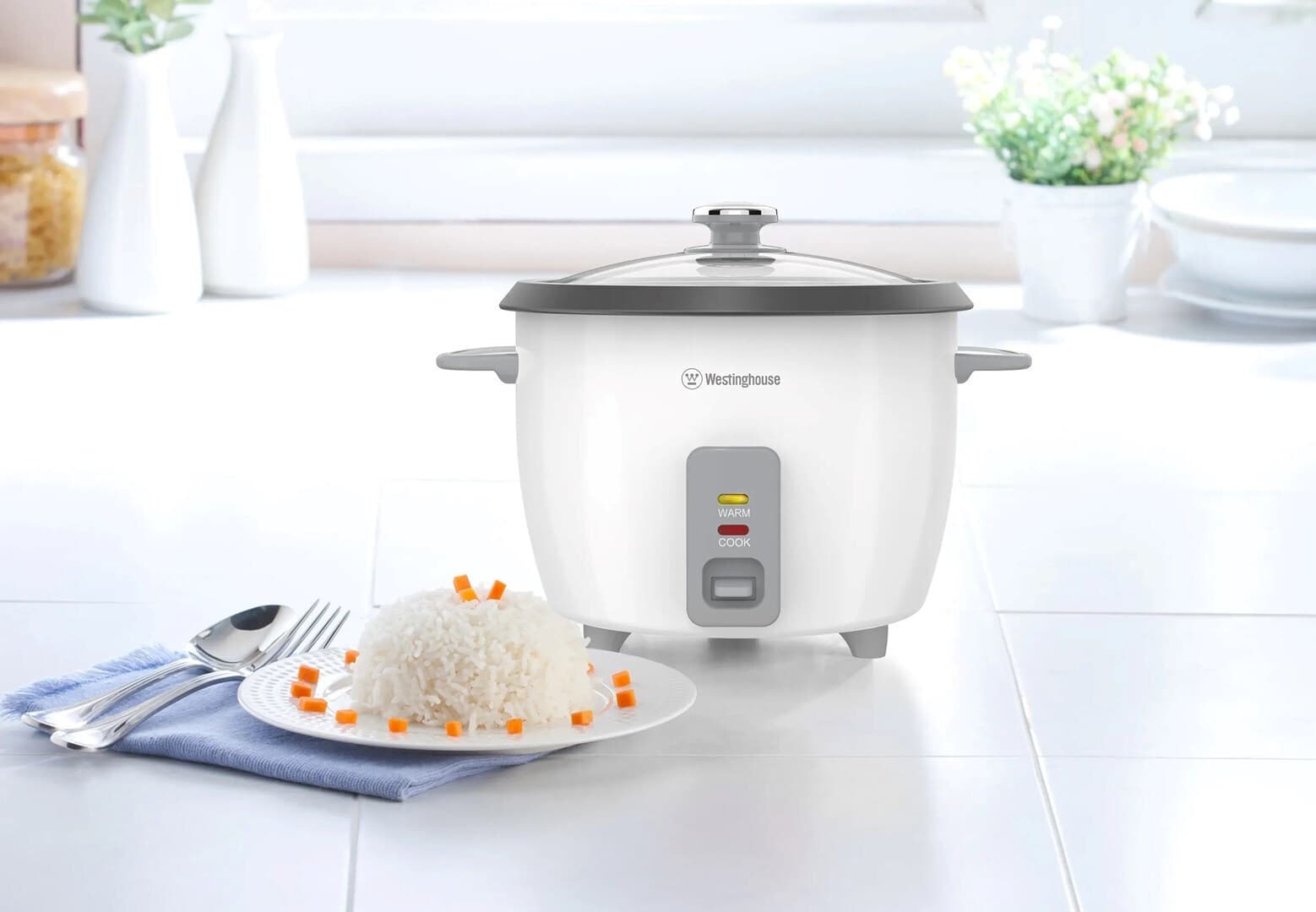 Rice Cooker 700W με Χωρητικότητα 2.5lt WKRCHS10EU