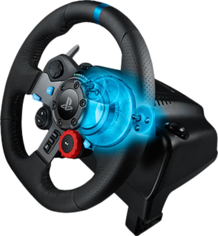 Logitech G29 Driving Force Τιμονιέρα με Πετάλια για PC / PS3 / PS4 / PS5 με 900° Περιστροφής 4