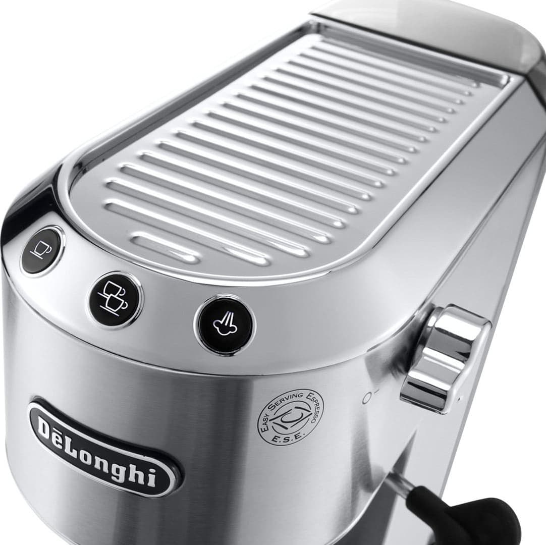 De'Longhi Dedica Pump Μηχανή Espresso 1300W Πίεσης 15bar Ασημί EC685.M 0132106138