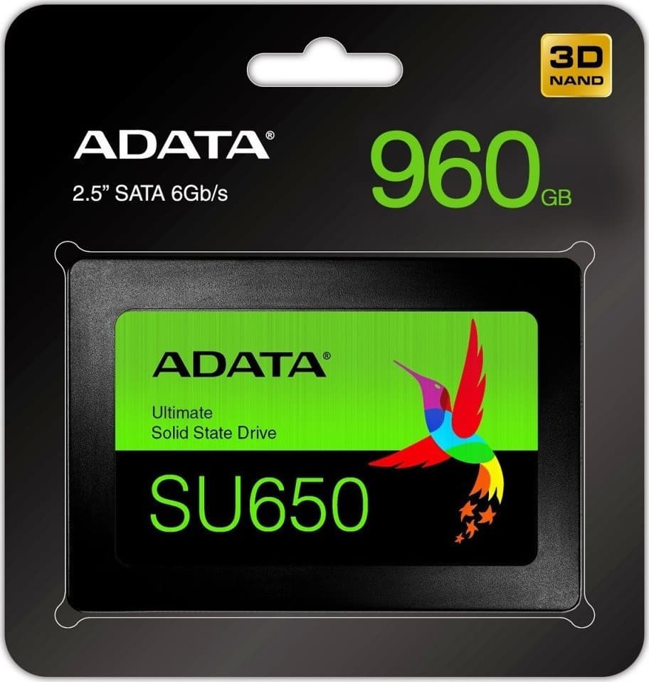 Adata Ultimate SU650 SSD 960GB τύπου 2.5'' με σύνδεση SATA III ASU650SS-960GT-R 2