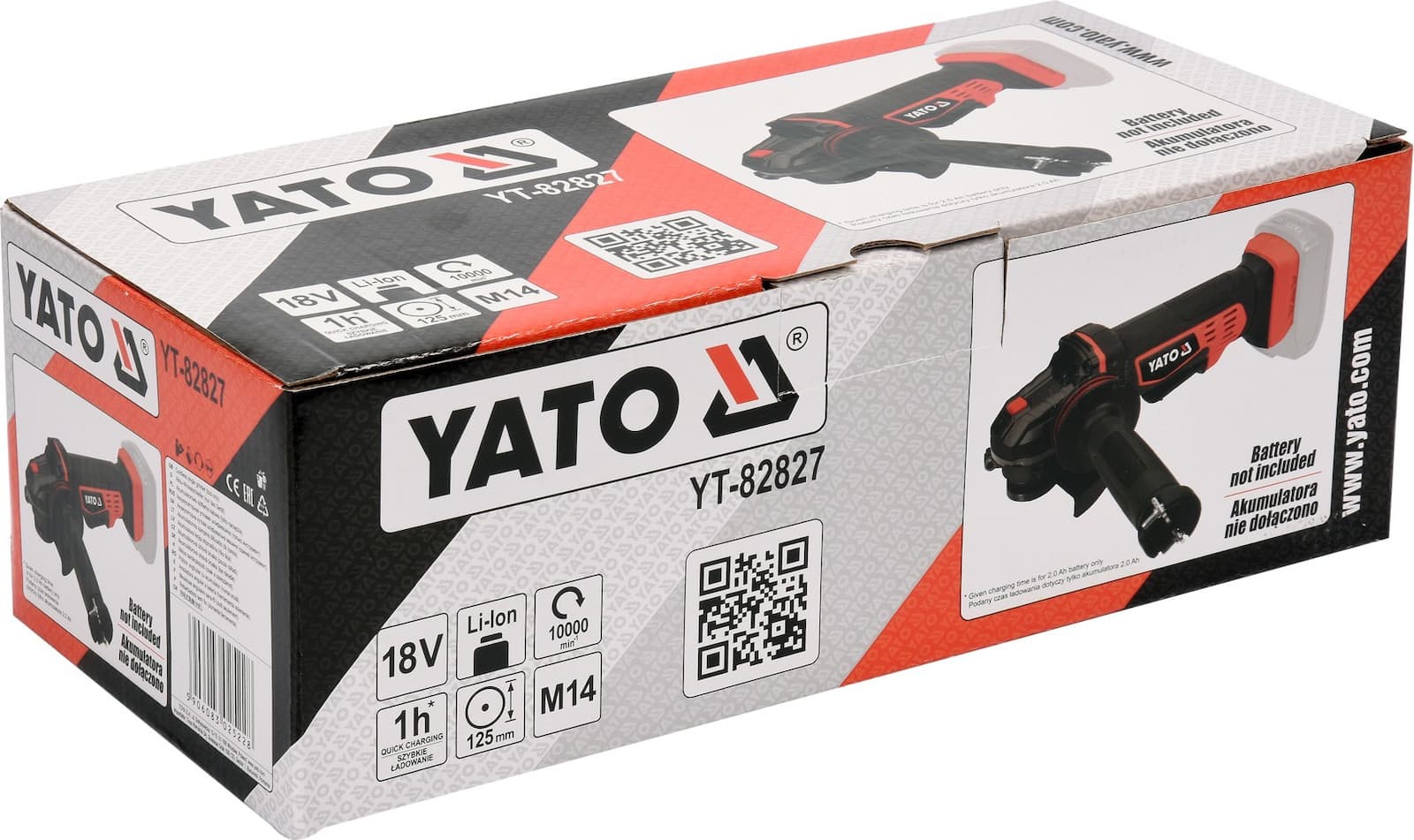 Yato YT-82827 Τροχός 125mm Μπαταρίας 18V Solo 3