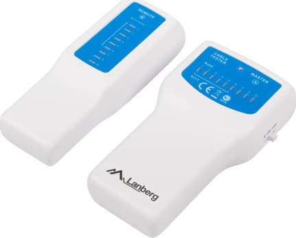 Lanberg NT-0402 Tester Καλωδίων Δικτύου RJ11 / RJ45 2