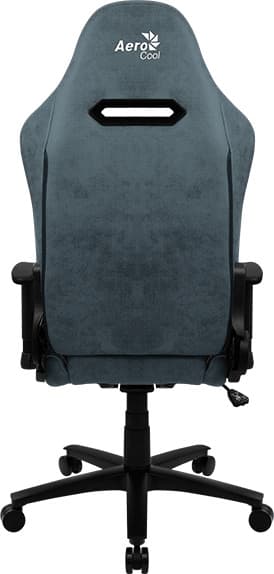 Aerocool Duke Υφασμάτινη Καρέκλα Gaming με Ρυθμιζόμενα Μπράτσα Steel Blue 4